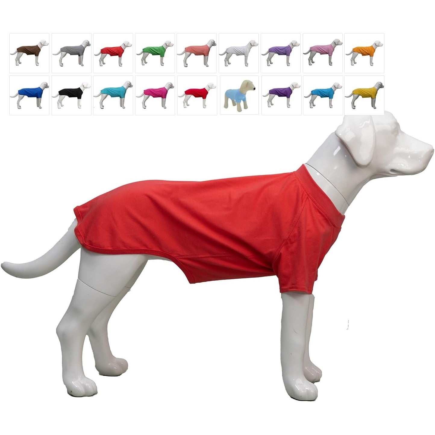 Haina caini Lovelonglong, marimea XS, basic, bumbac, culoare roz coral