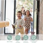 Set de 32 Protectii pentru Colturile Mesei, Compatibile cu Mese si Colturi de Mobilier, 4 Forme, Transparente - imagine 5