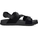 Sandale sport, marimea 42, cauciuc, unisex, cu bareta la spate, negru - imagine 2