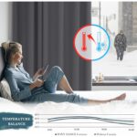 Draperie Opaca, cu Inele, Poliester, 215 x 130 cm, Gri - imagine 5