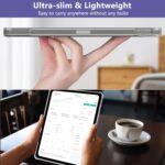 Husa transparenta pentru iPad Pro 12.9 inch, 4th / 5th/ 6th Gen, Subtire, Usoara din TPU, Rezistenta la socuri, Suport pentru Stylus Pen - imagine 6