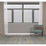 Folie Autoadeziva, 44.5 x 200 cm, pentru Intimitate/ confidentialitate, Opaca, Anti-UV, model Sticla Mata - imagine 4
