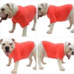 Haina caini, marimea XS, basic, bumbac, roz coral - imagine 3
