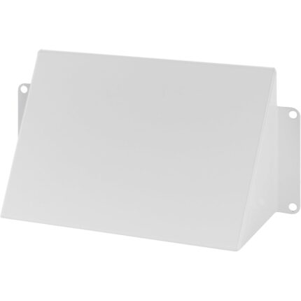 Capac ventilatie multifunctional, deflector, otel galvanizat, 14 x 7.6 cm, alb