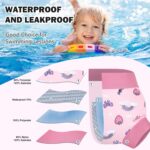 Scutece reutilizabile, Set de 3, inot/piscina, unisex, 2-3 ani, multicolor cu modele - imagine 3