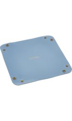 Suport bijuterii din Piele PU, 25x25 cm, Albastru - imagine 3