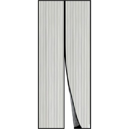 Plasa impotriva insectelor, pentru usa, 140 x 215 cm, neagra
