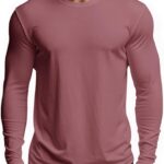 Bluza barbati, marimea XXL, bumbac, maneca lunga, slim fit, respirabil, roz