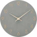 Ceas de perete, Silentios, din MDF, 30 cm