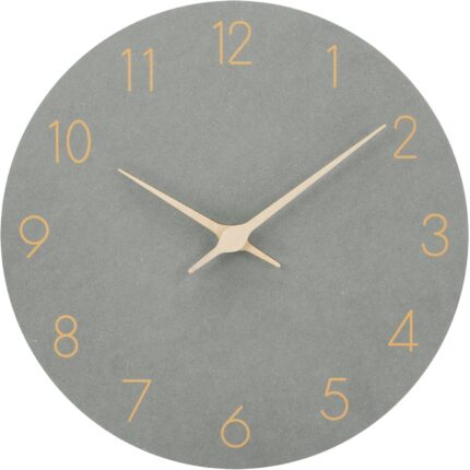 Ceas de perete, Silentios, din MDF, 30 cm