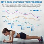 Cantar Smart P1, Indici corporali & BMI, Senzori de Mana, Analiza Corporala, Bluetooth, 20 Indici, 24 Utilizatori, Negru - imagine 4