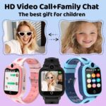 Ceas Smartwatch pentru copii, GPS si telefon, Apel video HD, Nano SIM, SOS, Rezistent la apa IP68, 7 jocuri - imagine 5