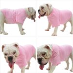 Haina caini, marimea XS, basic, bumbac, roz pal - imagine 3
