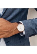 Ceas Daniel Wellington Classic Bristol 40mm, Elegant, Original, Piele Naturala - imagine 5